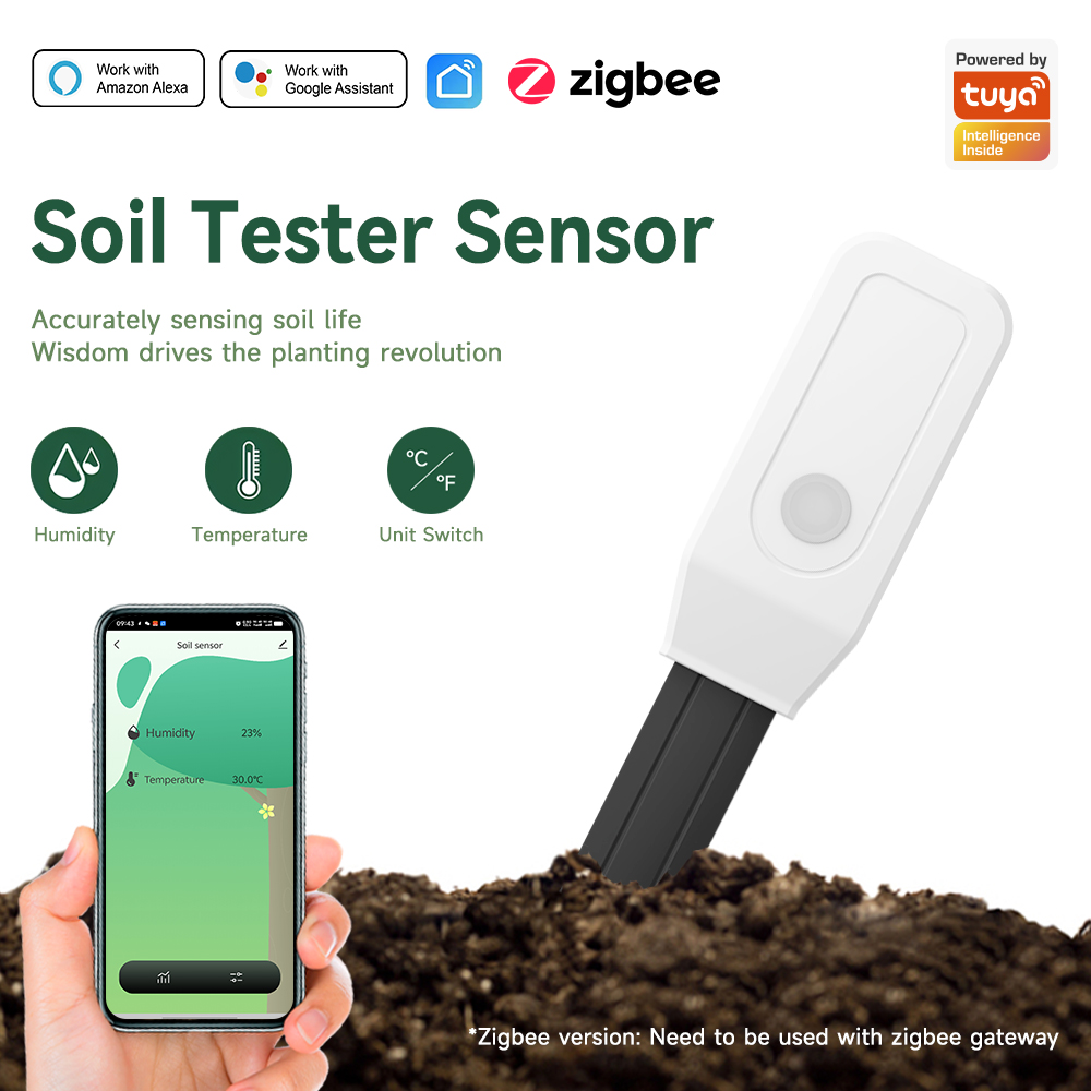 Smart Garden Zigbee - iHseno Tuya Zigbee Smart Boden Tester