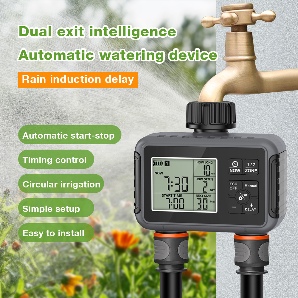Smart Garden Keeper - 1/2/3-fach Automatischer Bewässerungstimer, Smartes Bewässerungssystem, Sprinkler-