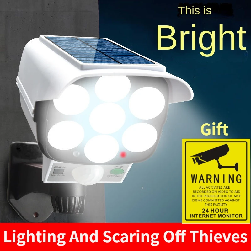 Smart Garden Lighting System - Outdoor Solar Licht Motion Sensor Sicherheit
