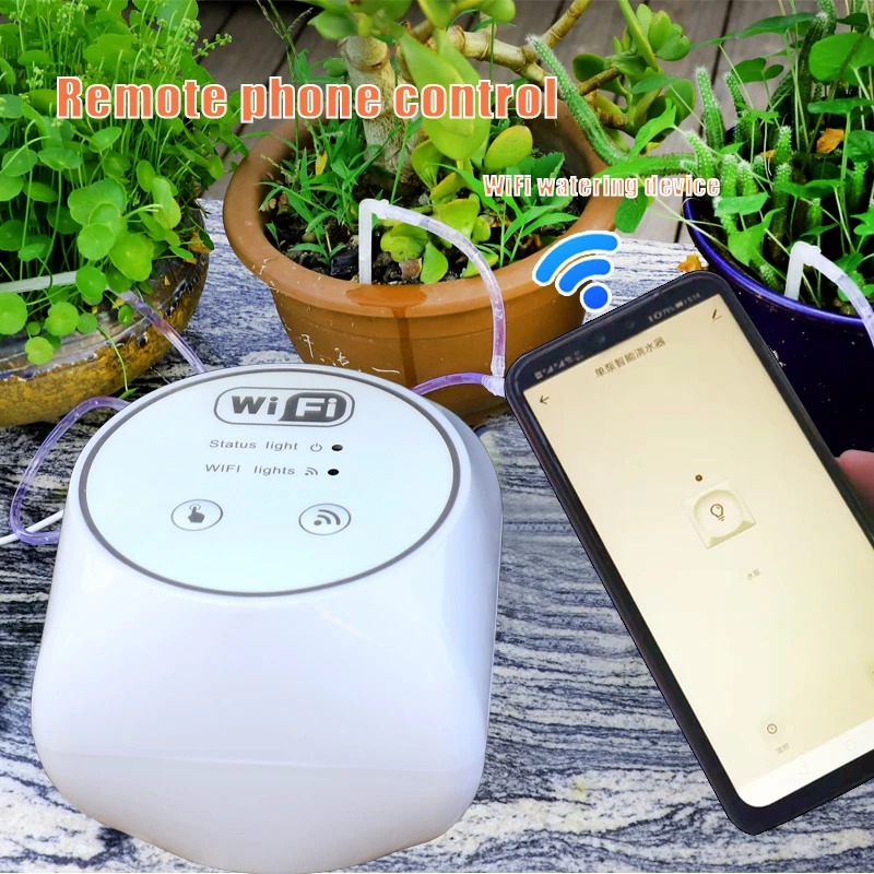 Smart Garden Keeper - Wifi Lazy automatisches Bewässerungsset, verstellbarer Tropf,