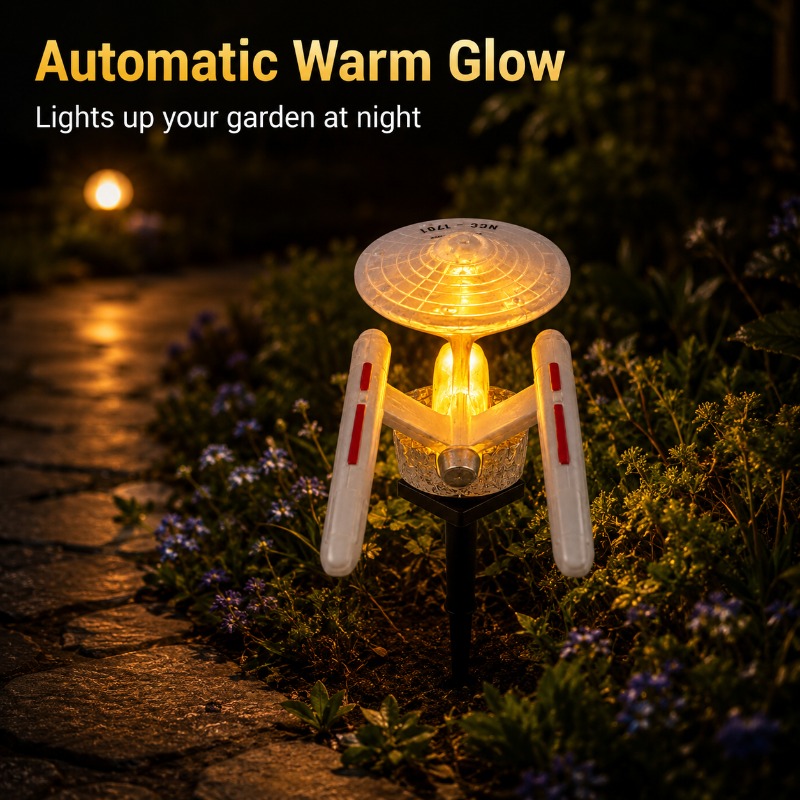 Star Trek USS Enterprise Solar – Smart Garden Lighting System Bewertung und Preis