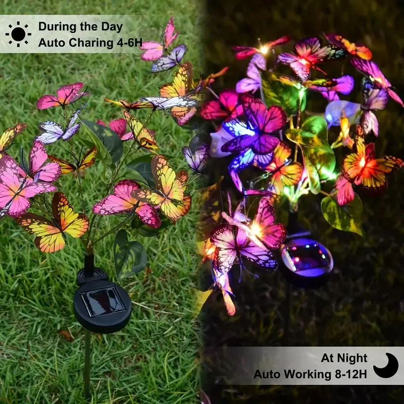 Solar-LED-Schmetterlings-Garte – Smart Garden Lighting System Bewertung und Preis