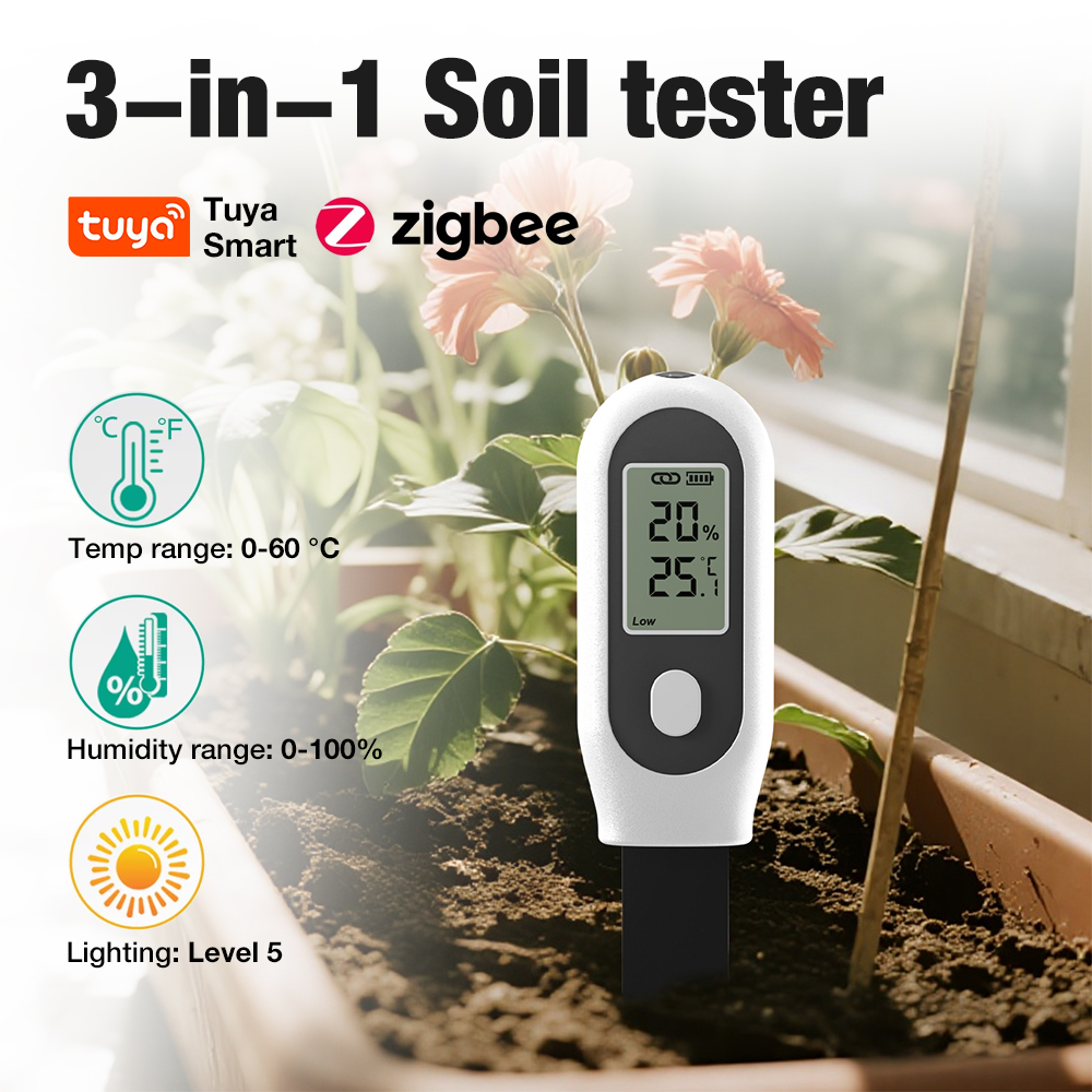 3-in-1 Bodentester Zigbee Smar – Smart Garden Zigbee Bewertung und Preis