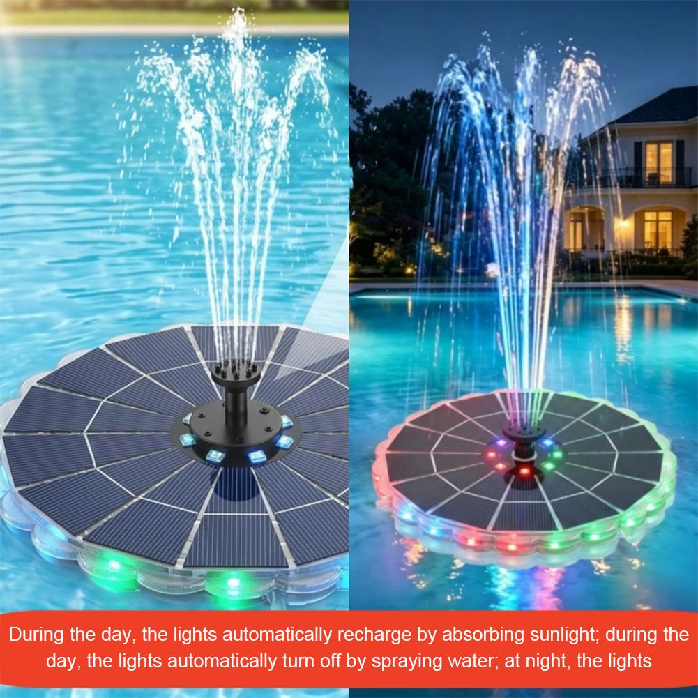 3,5W Solar-Springbrunnenpumpen – Smart Garden Lighting System Bewertung und Preis