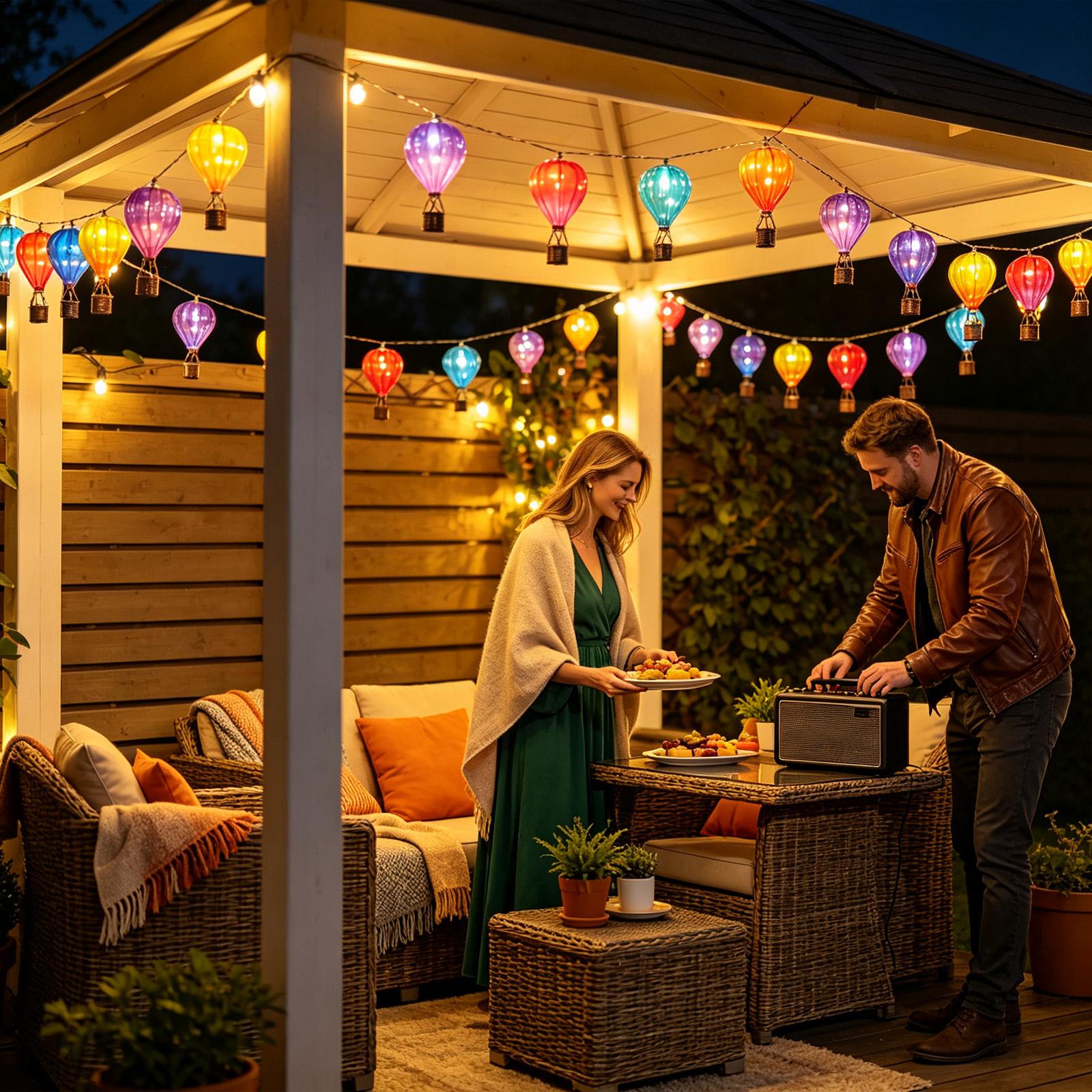 Heißluftballon-Solarleuchten m – Smart Garden Balloon Bewertung und Preis