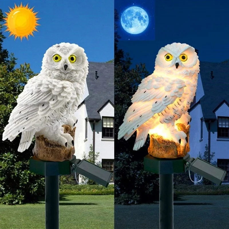 Solar-Eulen-Statue Gartenleuch – Smart Garden Lighting System Bewertung und Preis