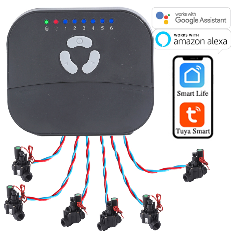 6-Zonen WLAN-Verbundener Tuya  – Smart Garden Keeper Bewertung und Preis