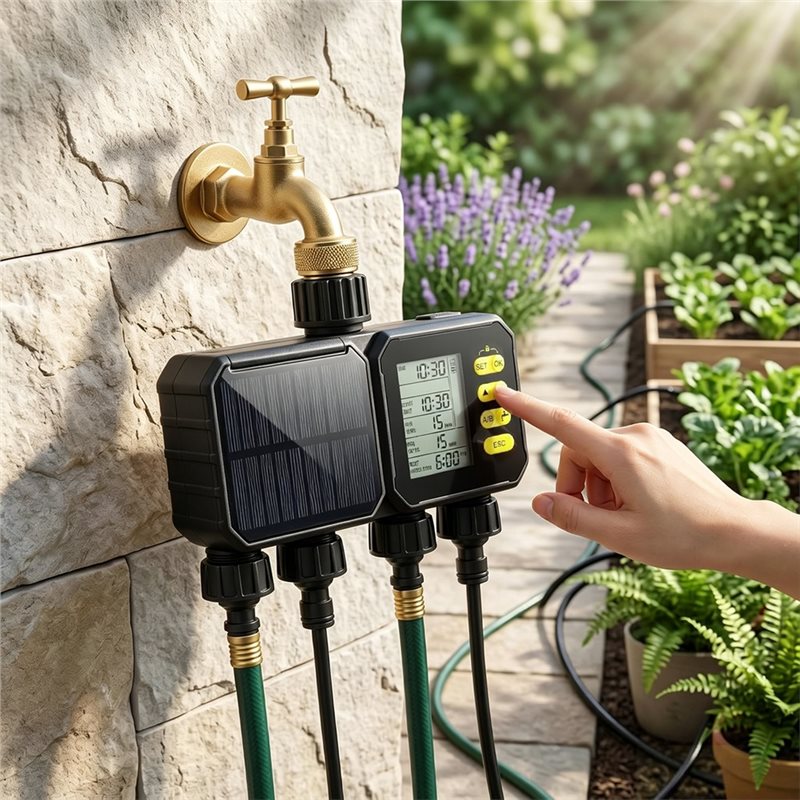 Solarbetriebener WLAN-Bewässer – Smart Garden Zone Bewertung und Preis