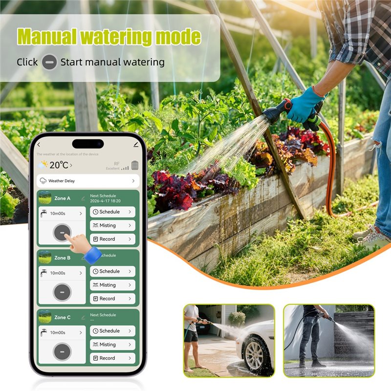 ABMH-Wifi Smart Bewässerungsti – Smart Garden Zone Bewertung und Preis
