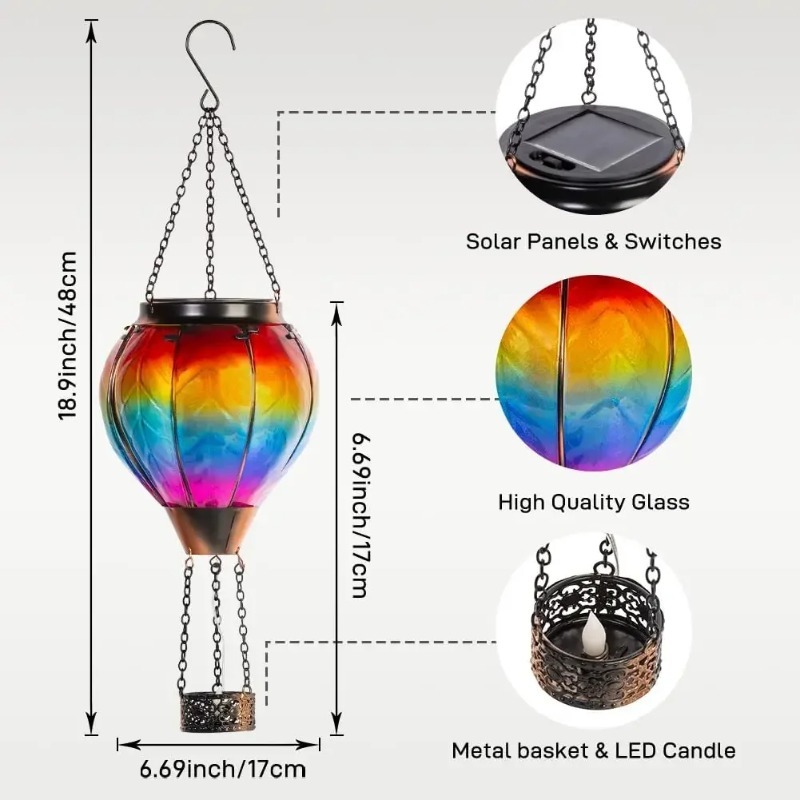 Vintage Solar Gartenlampe LED  – Smart Garden Balloon Bewertung und Preis